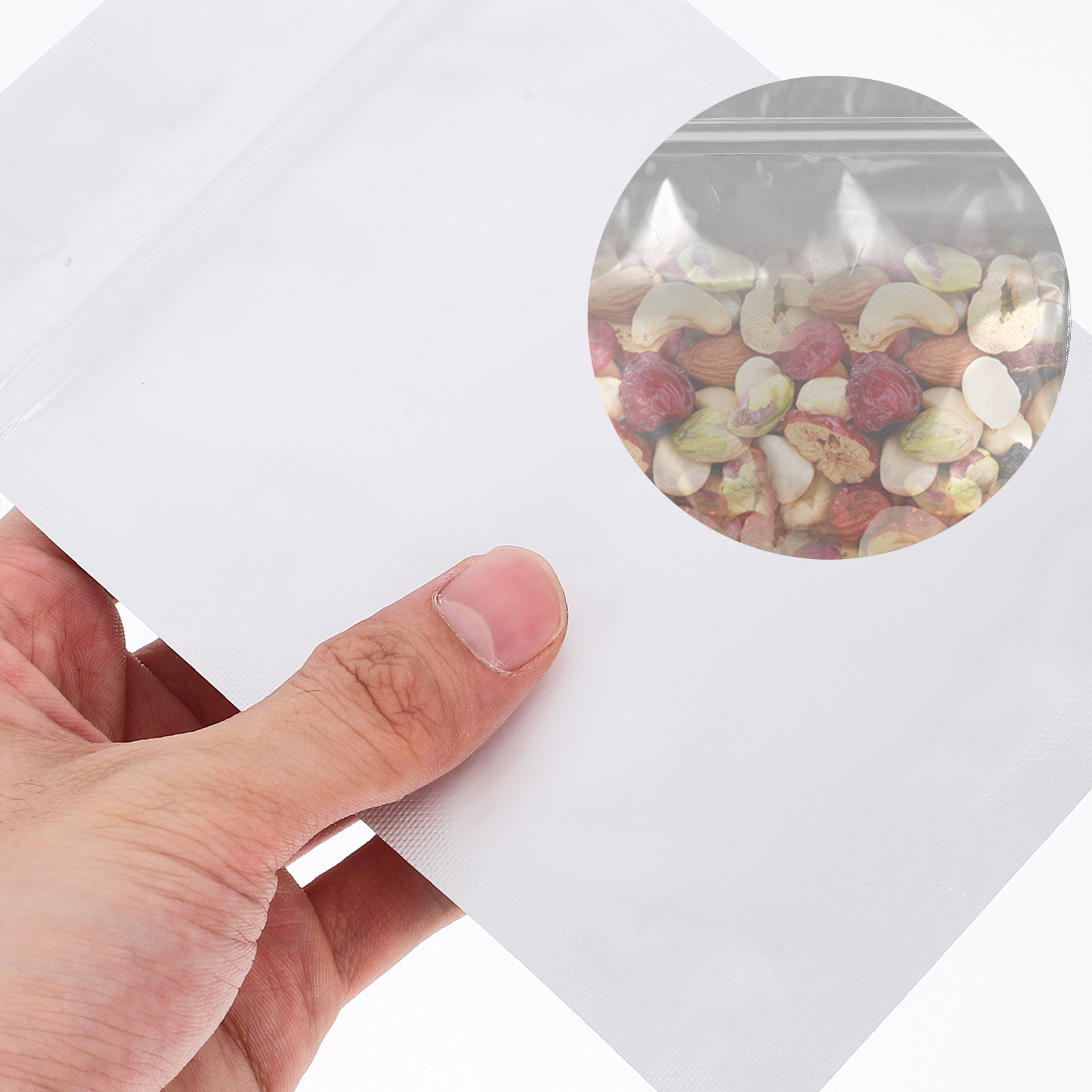 Food And Snacks - 50Pcs Airtight Resealable Bags Food Storage