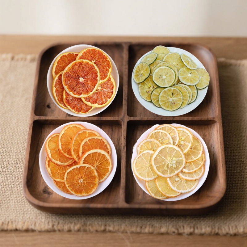 Dried Fruit Mix - Premium Natural Dried Lemon Orange Grapefruit