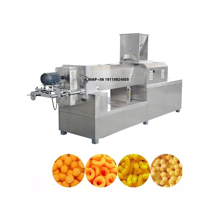 Food Snacks Making Machine - Puffed Corn Rice Snacks Food Extruder