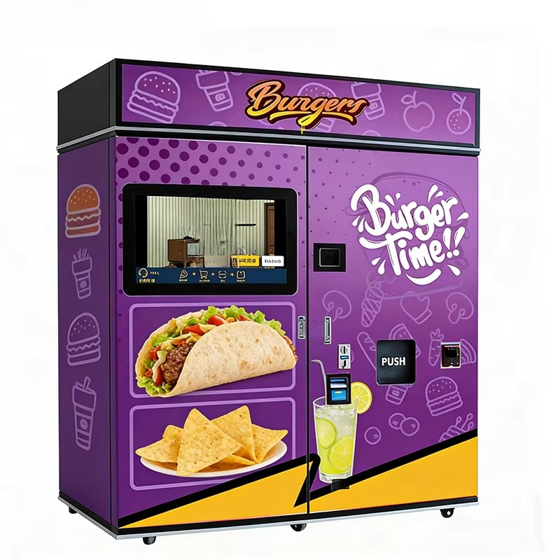 Food And Snacks - Customized Fast Food Vending Machine Microwave