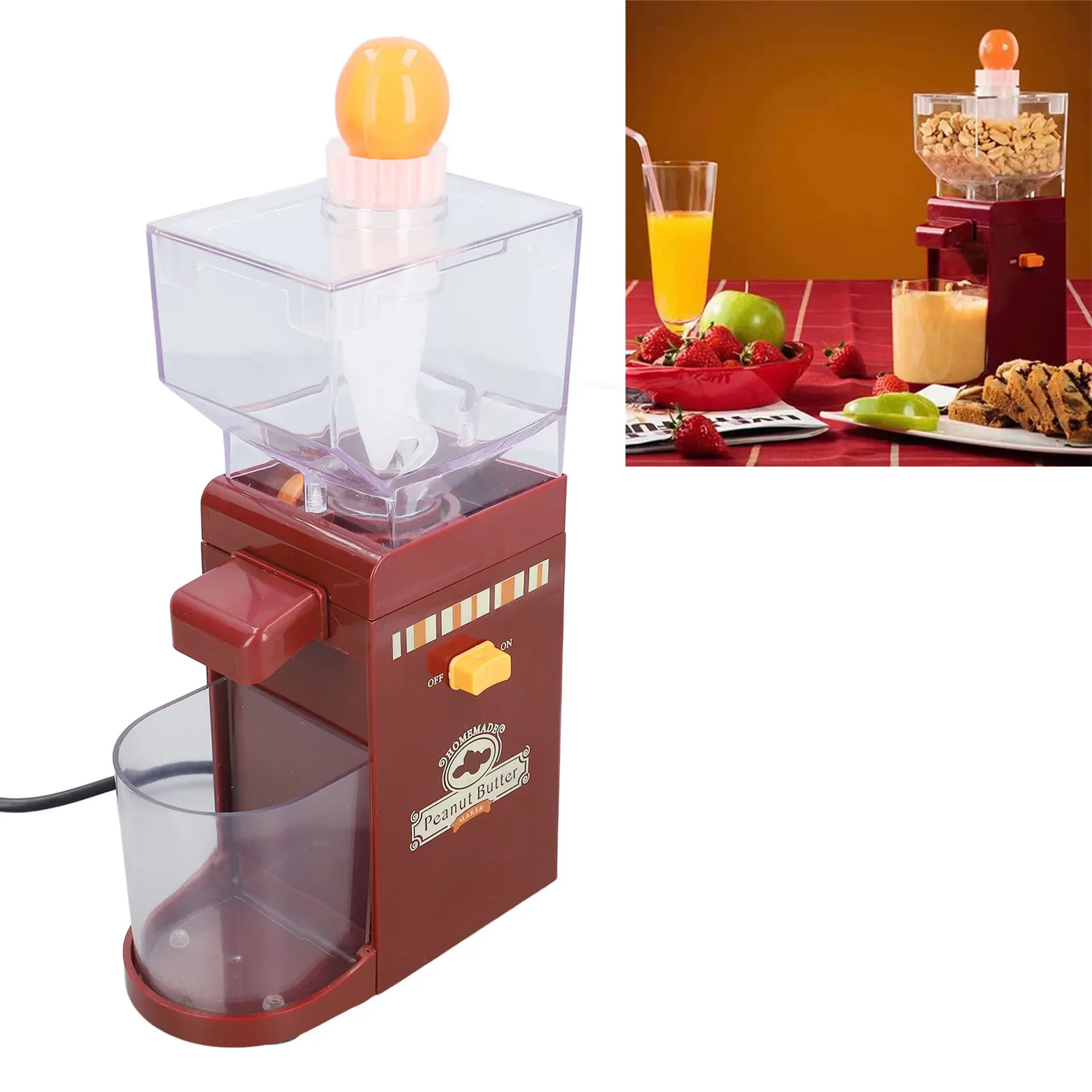 Peanut Butter Snack - Peanut Butter Maker Home Electric Grain