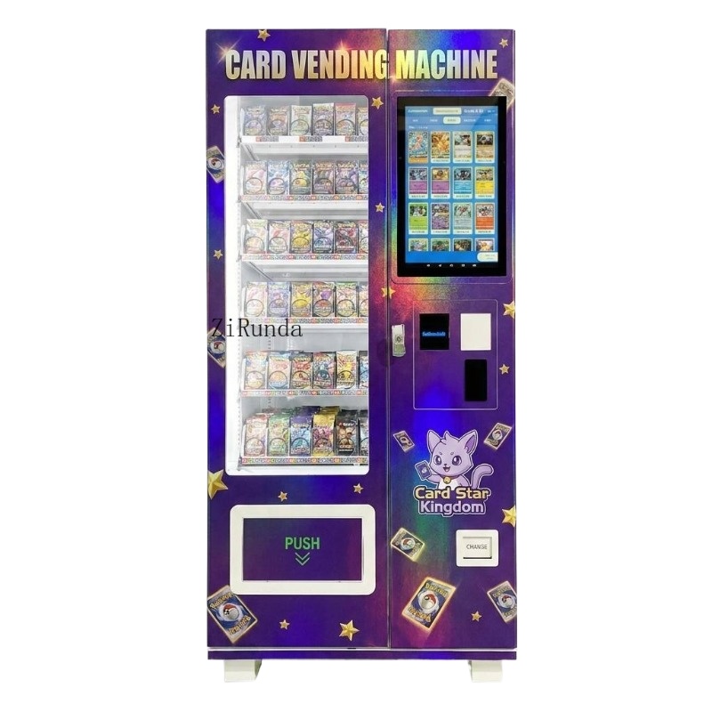 Food And Snacks - Beauty products, vending machines, large touchscreens,