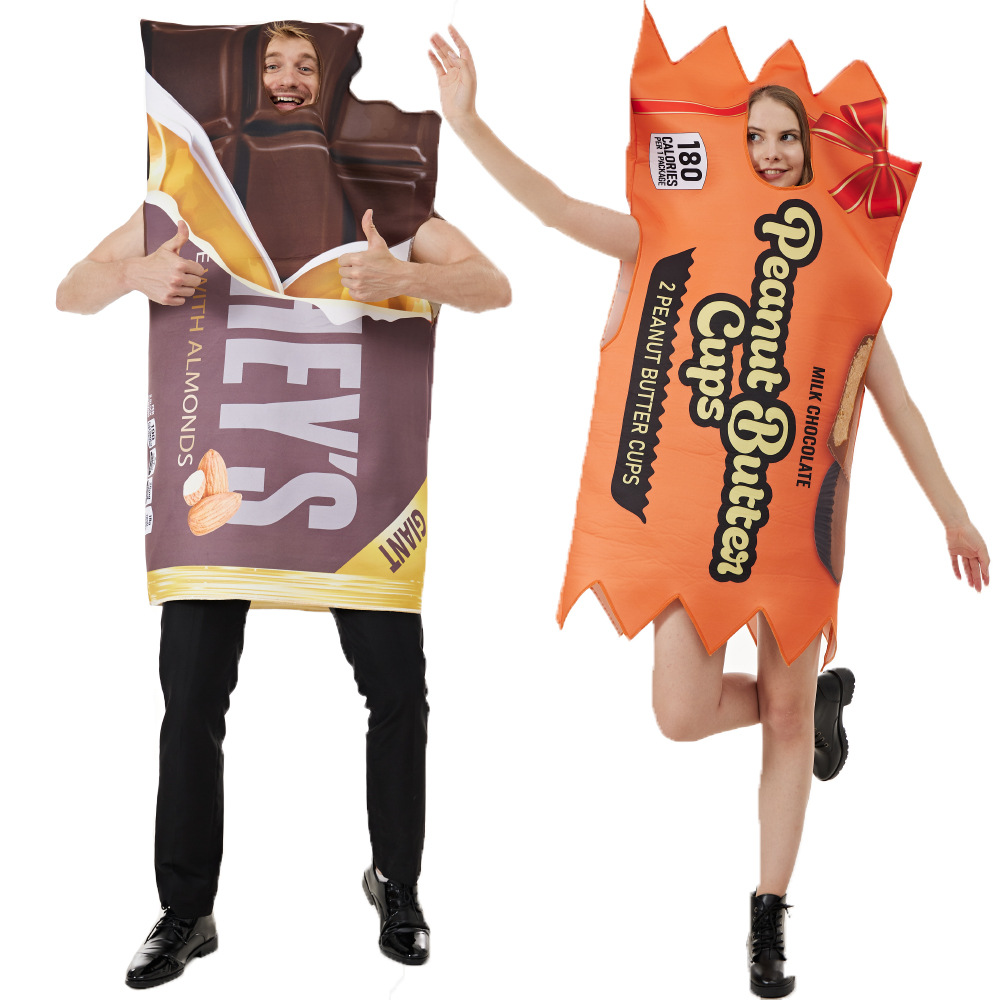 Peanut Butter Snack - Adult Funny Couple Outfit Cosplay Chocolate
