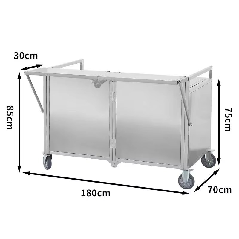 New Multi-Functional Folding S - Snacks Food Stall review and price