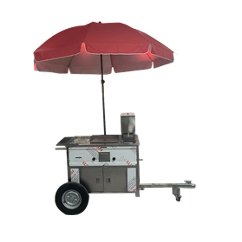 Compact Mobile Snack Food Cart - Snacks Food Stall review and price