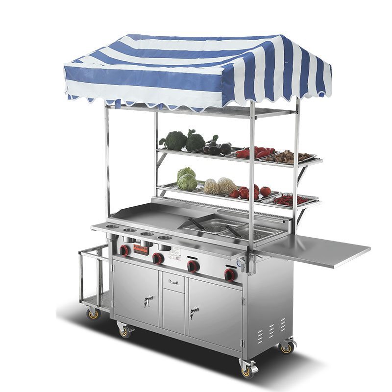 Convertible Gas Snack Mobile C - Snacks Food Stall review and price