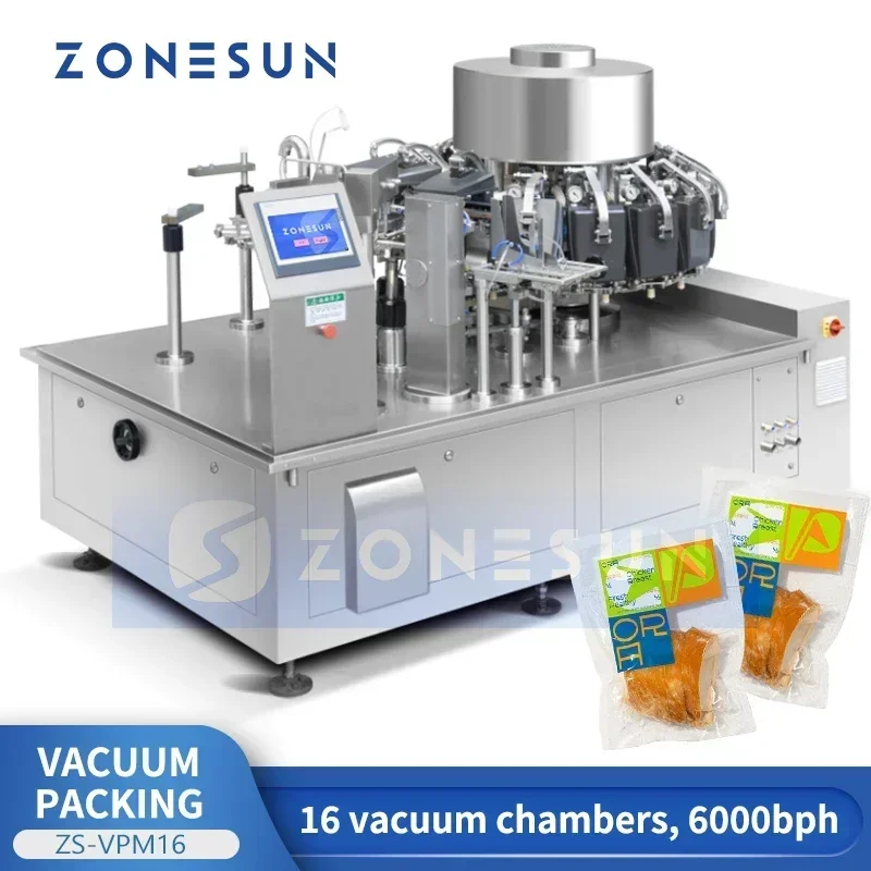 ZONESUN ZS-VPM16 Rotary Vacuum - Food And Snacks review and price