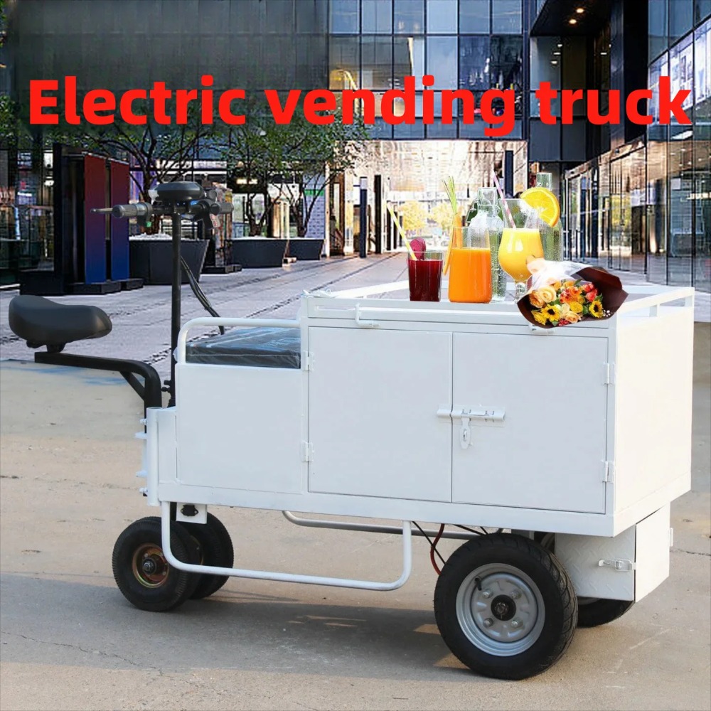 Multifunctional Electric 3 Whe - Snacks Food Stall review and price