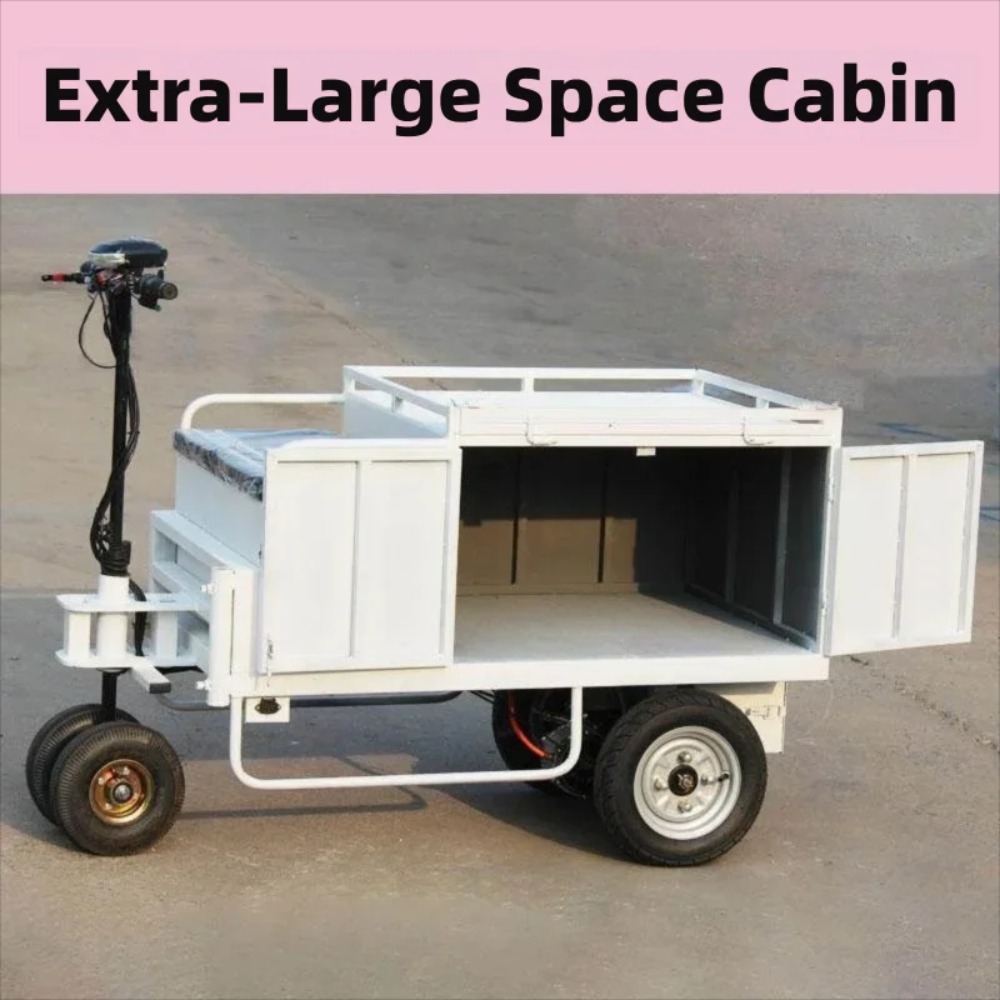 Multifunctional Electric 3 Whe - Snacks Food Stall review and price