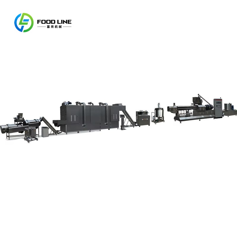 Customized Double Screw Extrud - Food Snacks Making Machine review and price