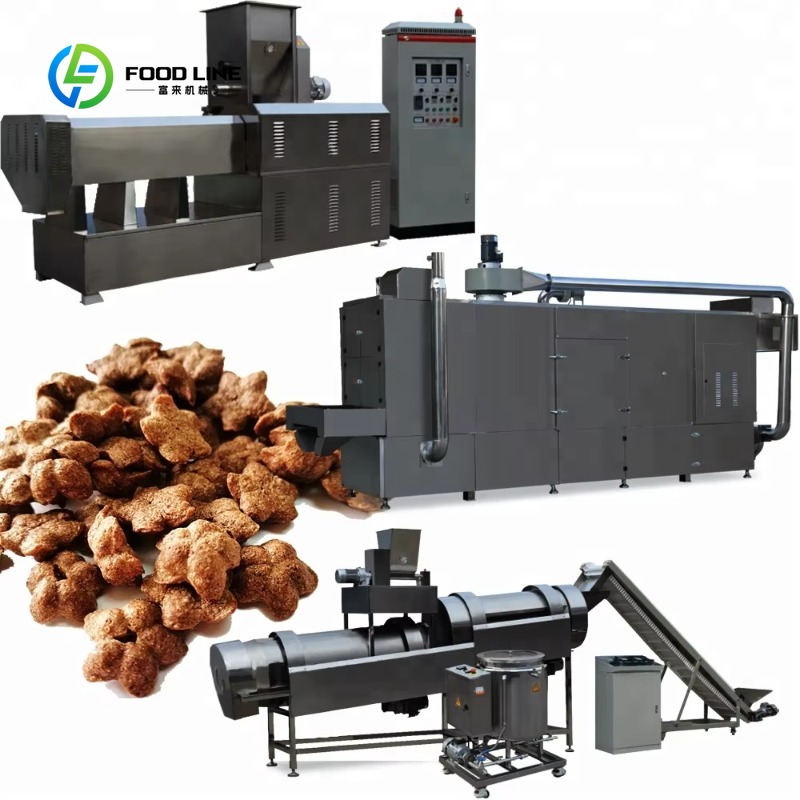 Customized Double Screw Extrud - Food Snacks Making Machine review and price