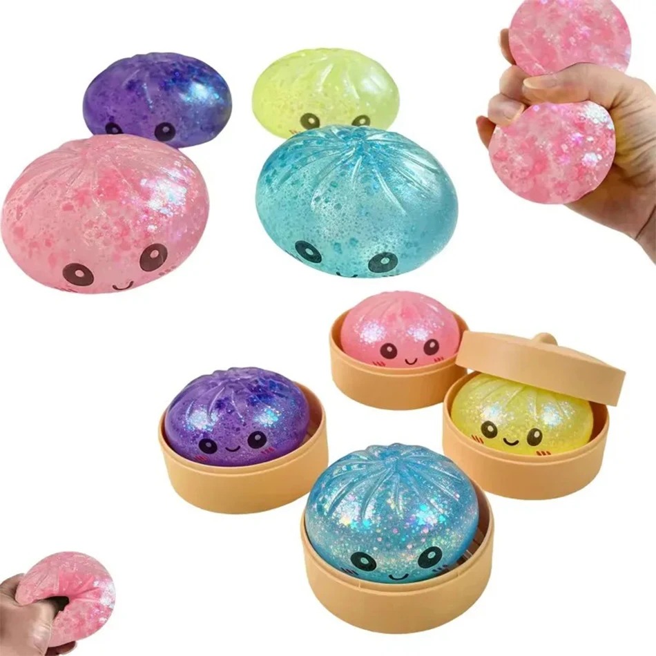 Colorful 6 Styles Glitter Dump - Food And Snacks review and price