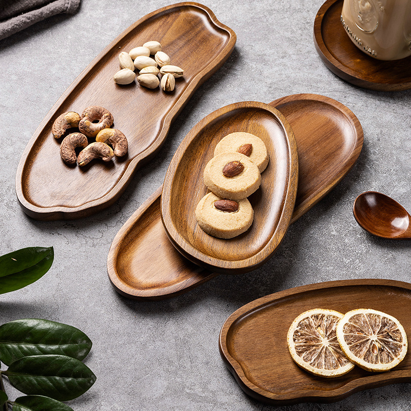 Tableware Solid Wood Food Tray - Food Snacks In Japan review and price