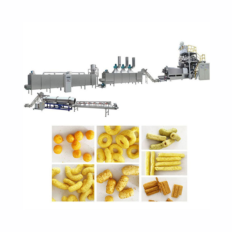 Puffed Corn Rice Snacks Food E - Food Snacks Making Machine review and price
