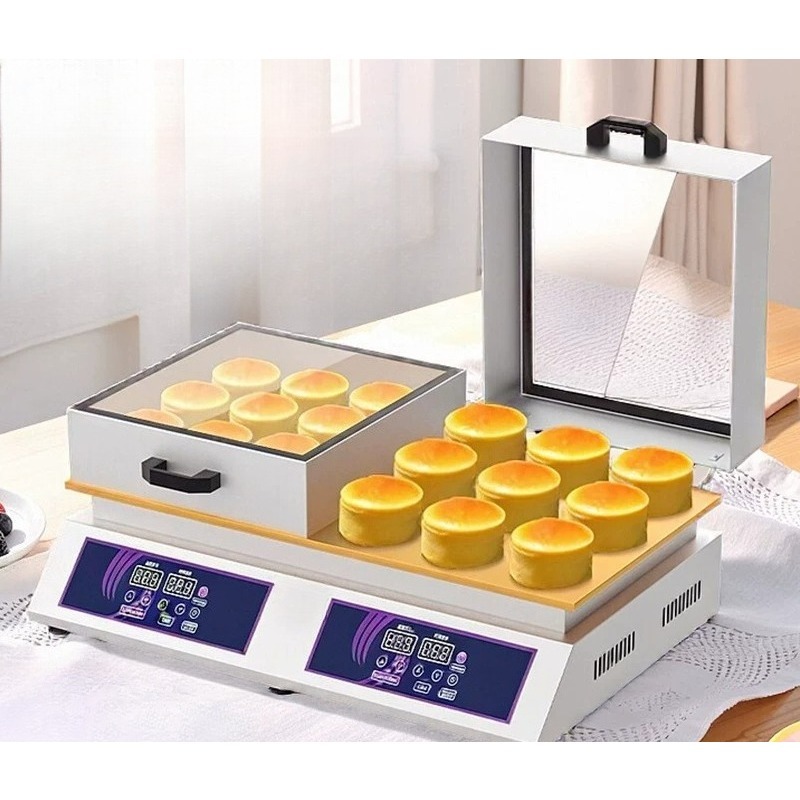 Dual Head Gas Souffle Maker Di - Snacks Food Stall review and price