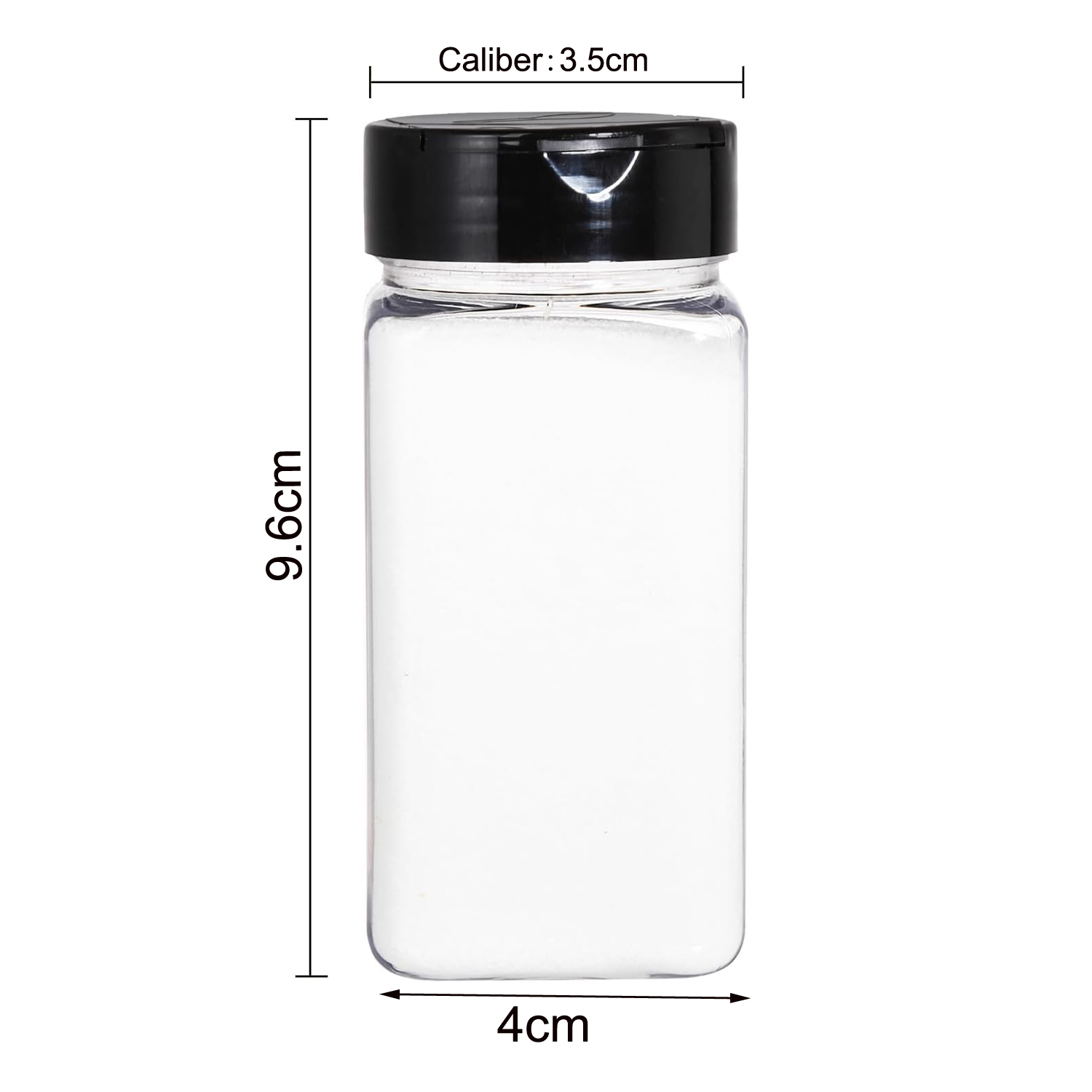 Square Large Plastic Spice Jar - Food Xxl review and price