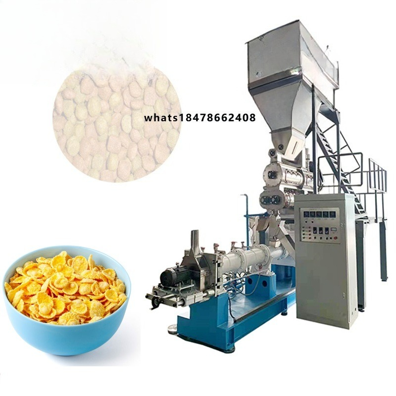 Crispy Corn Flakes Breakfast C - Food Snacks Making Machine review and price