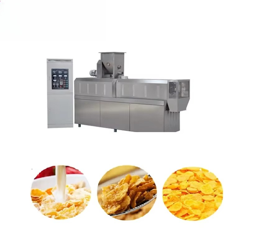 Crispy Corn Flakes Breakfast C - Food Snacks Making Machine review and price