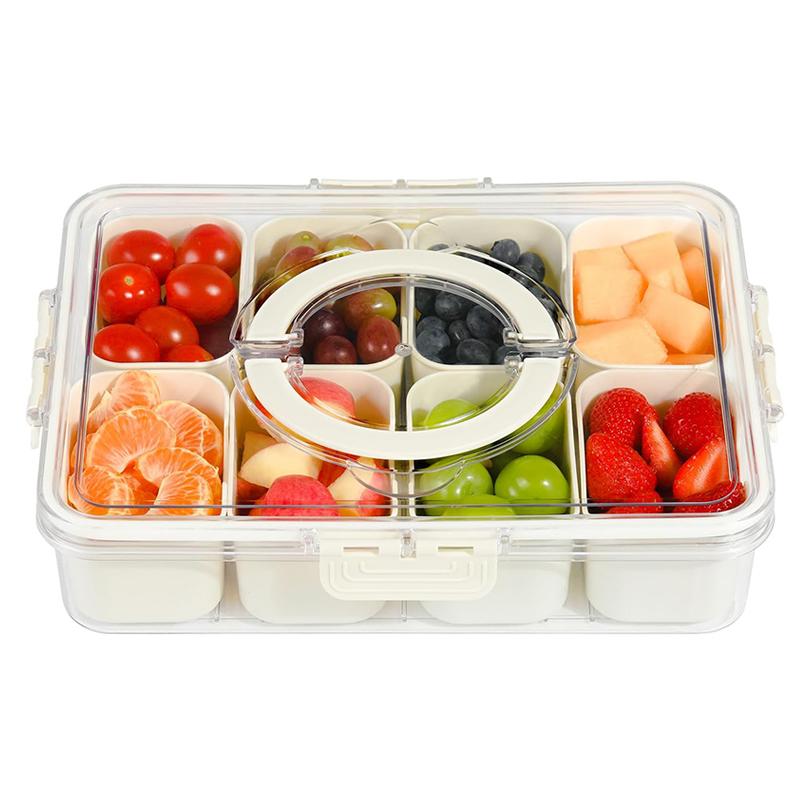 8 Grids Divided Serving Tray S - Food Snacks In Japan review and price