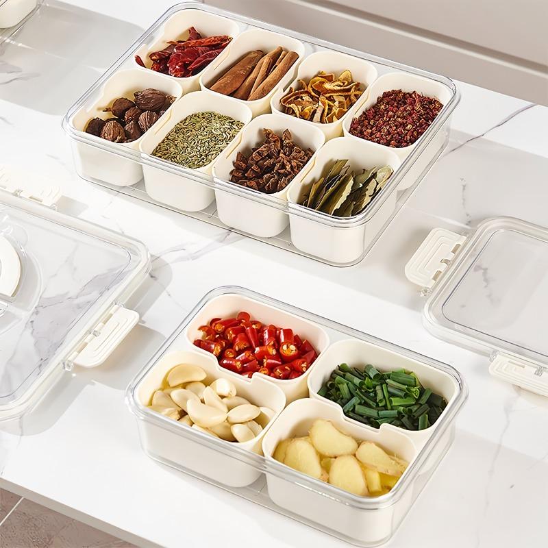 8 Grids Divided Serving Tray S - Food Snacks In Japan review and price