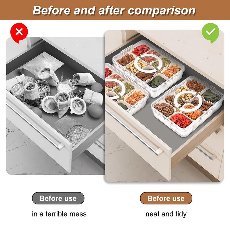 8 Grids Divided Serving Tray S - Food Snacks In Japan review and price